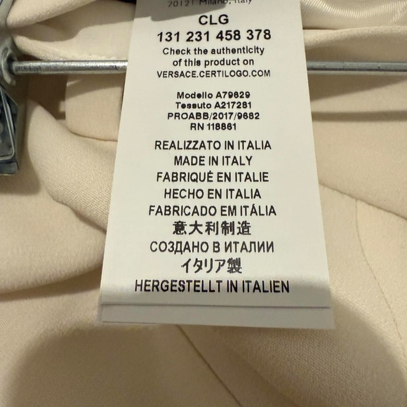 Authentic 2017 Versace Tribute - High Waisted Tailored Slim Trousers - Picture 5 of 5